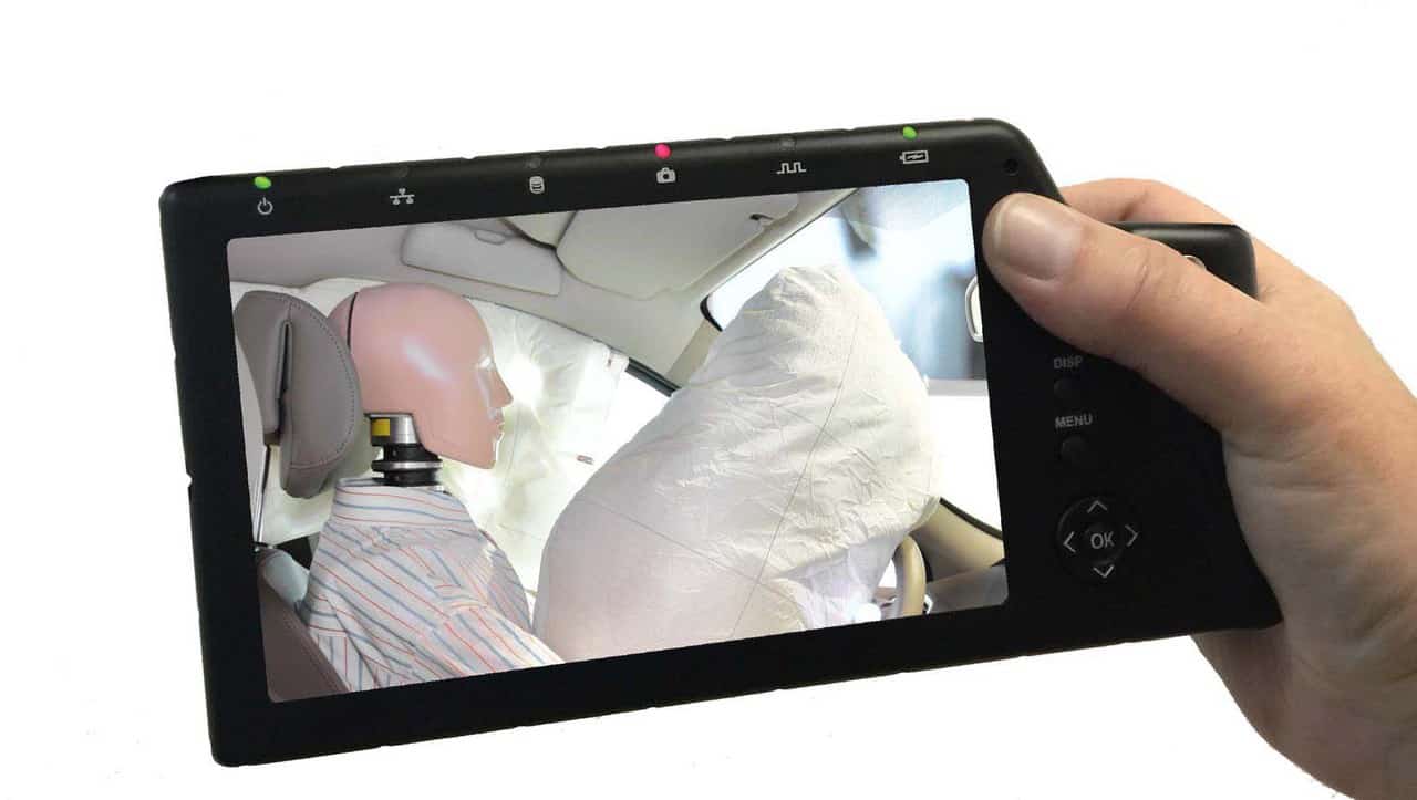 Camera rapide pour tests airbag