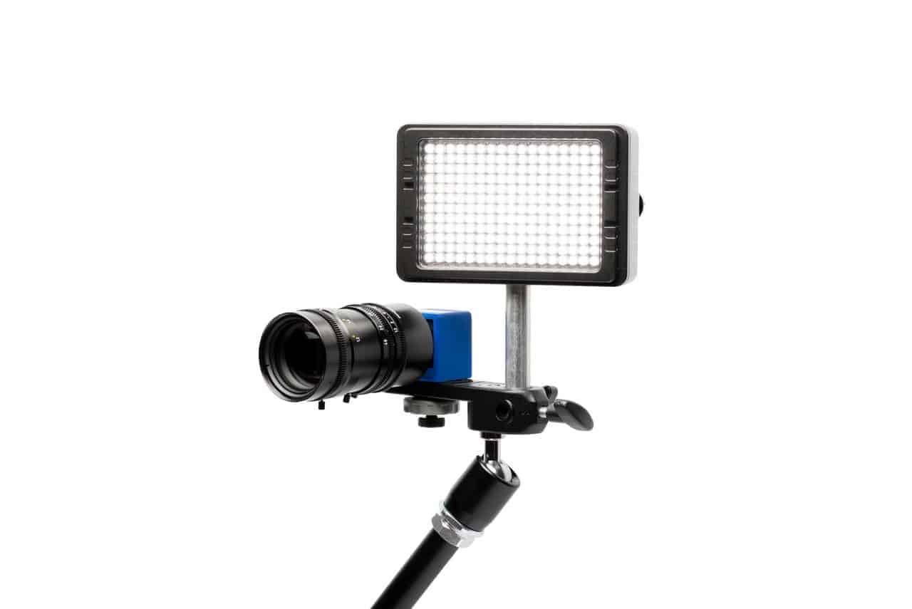 Camera rapide avec son éclairage