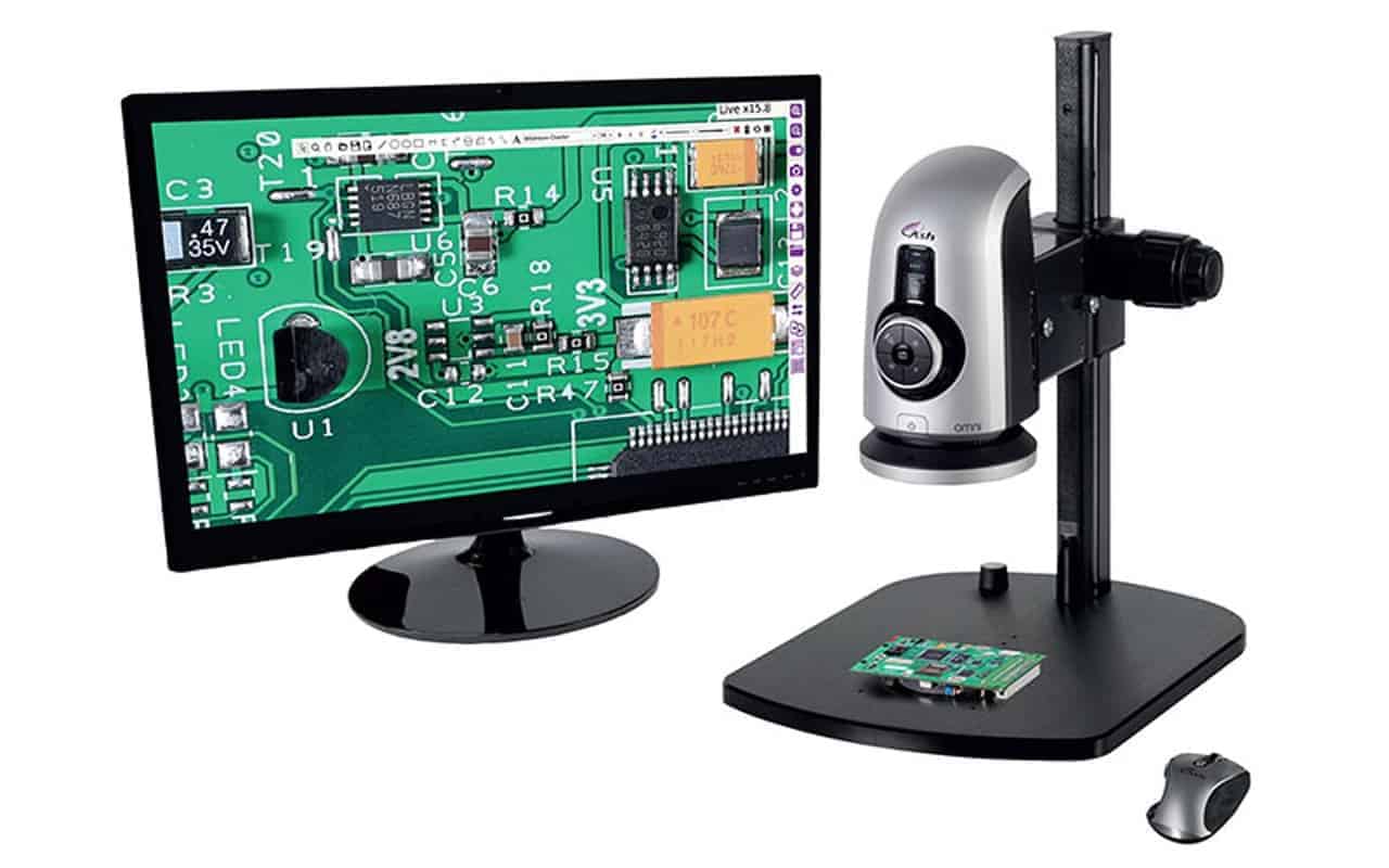 Microscope numérique OMNI en électronique
