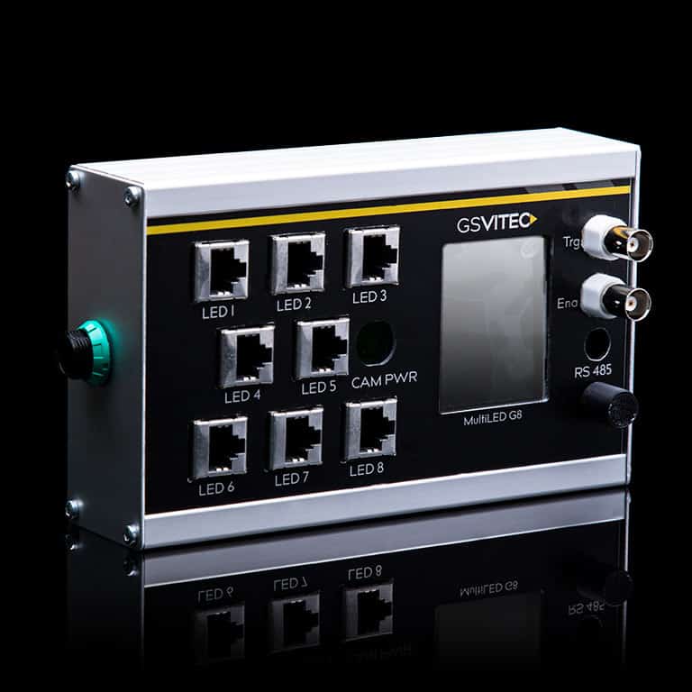 High speed cameras lighting systems : G8 controller