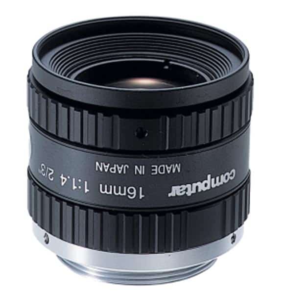 Objectif 16mm pour caméra rapide