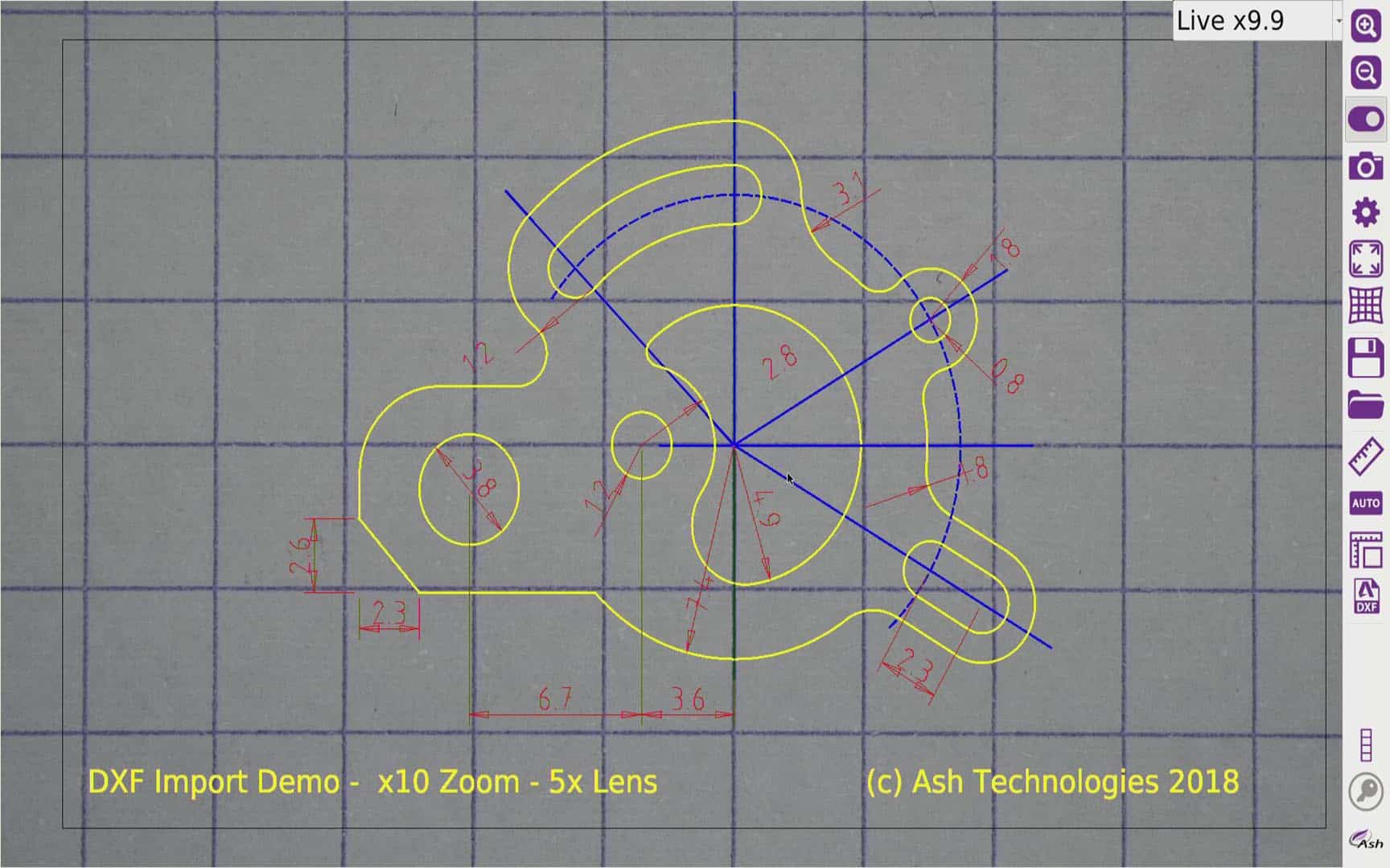 Partage des fichiers d'un microscope numérique en